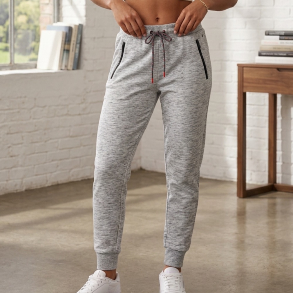 Tommy Hilfiger Heather Grey Tapered Joggers